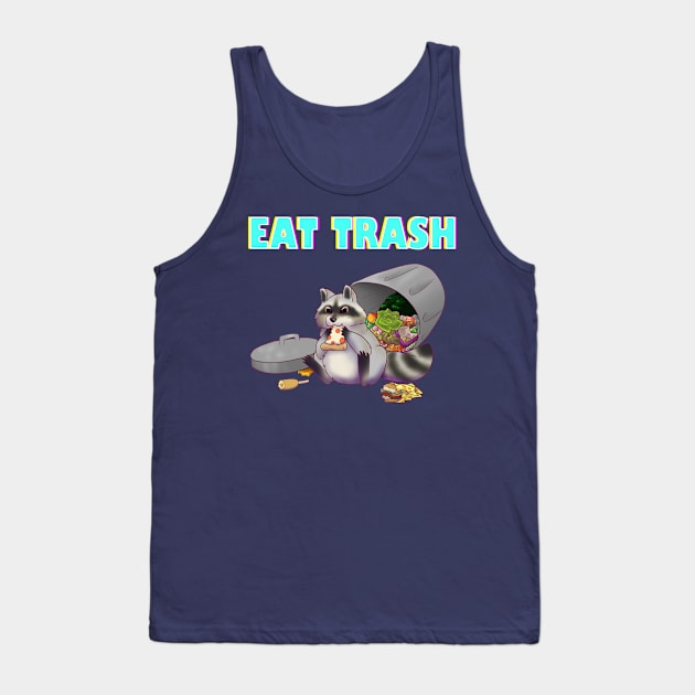 Eat Trash Tank Top by TangletallonMeow